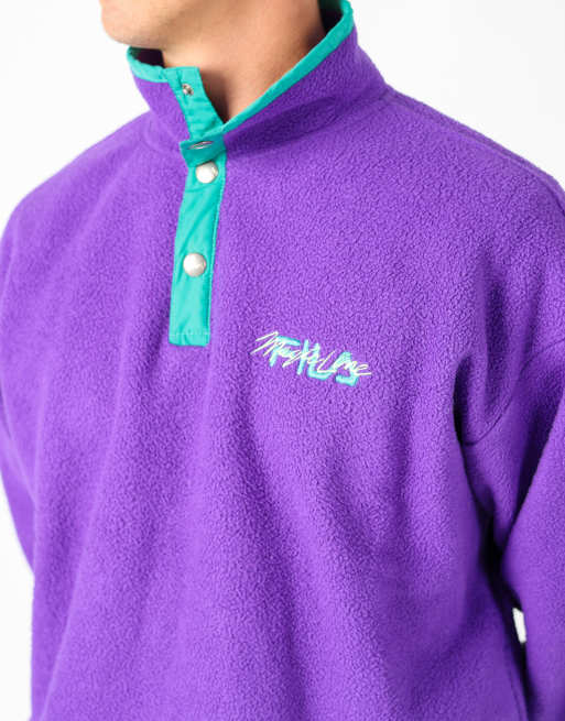 Vintage Fila l fleece in purple, 4 of 4