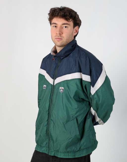 Vintage Fila l light jacket in dark green