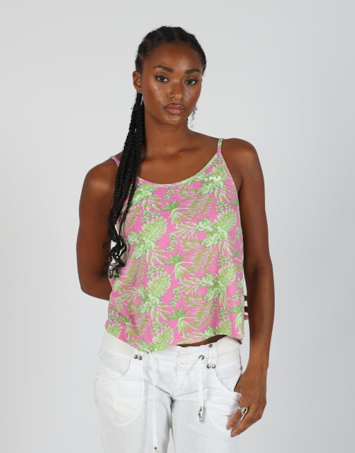 Vintage Fila M cami in baby pink, 3 of 4