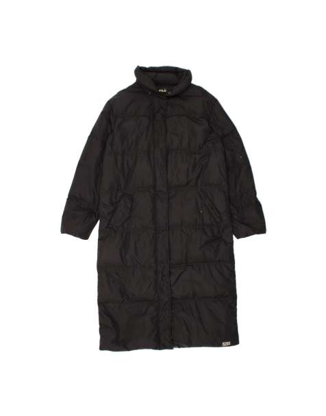 Vintage Fila Padded Coat It 46 Large In Black - view 1