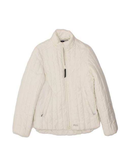 Vintage Fila Padded Jacket It 38 XS In White