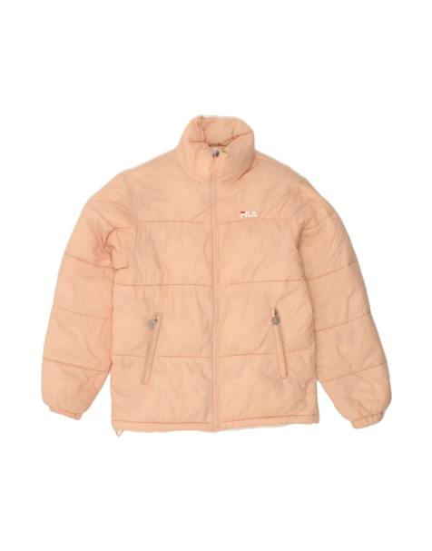 Vintage Fila Padded Jacket UK 10 Small In Pink - view 1