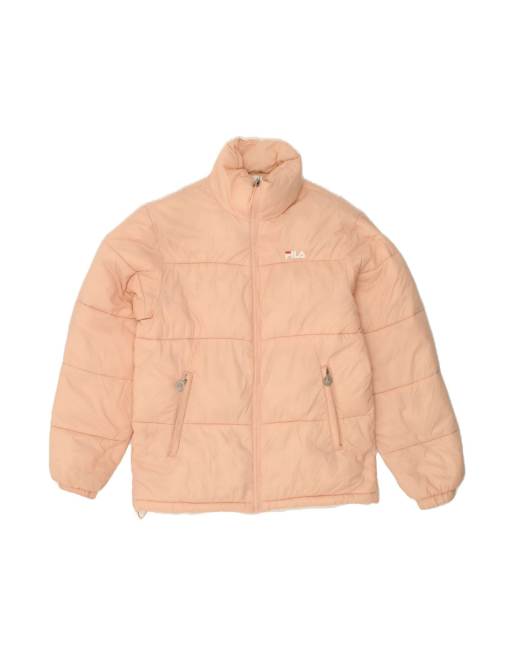 Vintage Fila Padded Jacket UK 10 Small In Pink