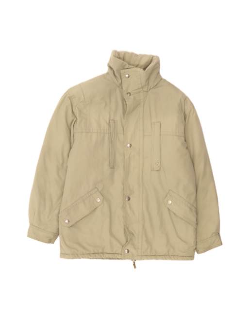 Vintage Fila Padded Jacket UK 42 XL In Beige