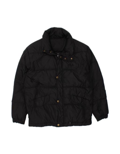 Vintage Fila Padded Jacket UK 42 XL In Black