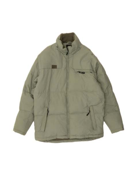 Vintage Fila Padded Jacket UK 42 XL In Green - view 1