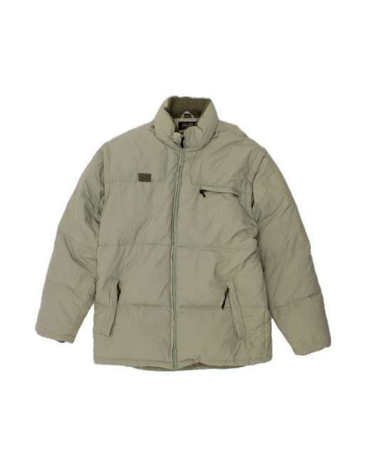 Vintage Fila Padded Jacket UK 44 2XL In Green