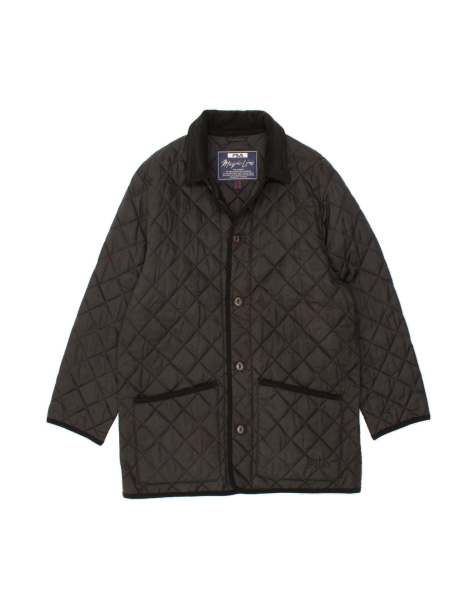 Vintage Fila Quilted Jacket It 48 Medium In Black - view 1