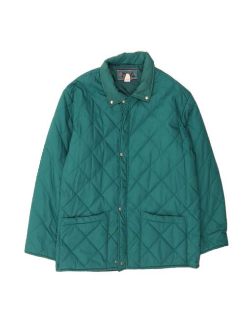 Vintage Fila Quilted Jacket It 54 2XL In Green