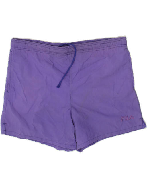 Vintage Fila Size L Sport Shorts in Purple