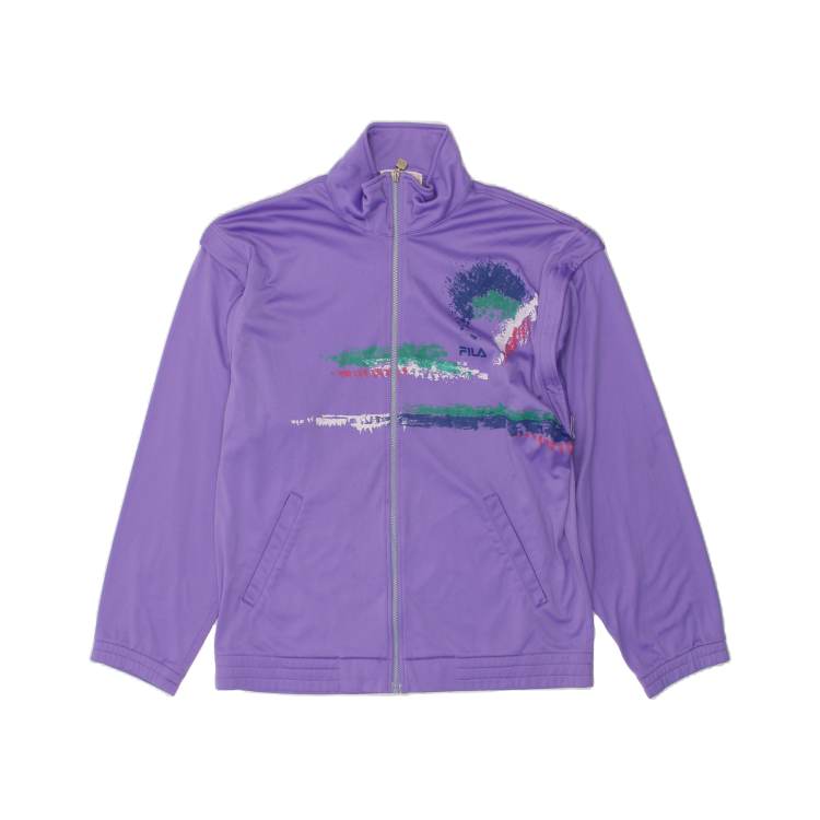 Purple fila tracksuit shop