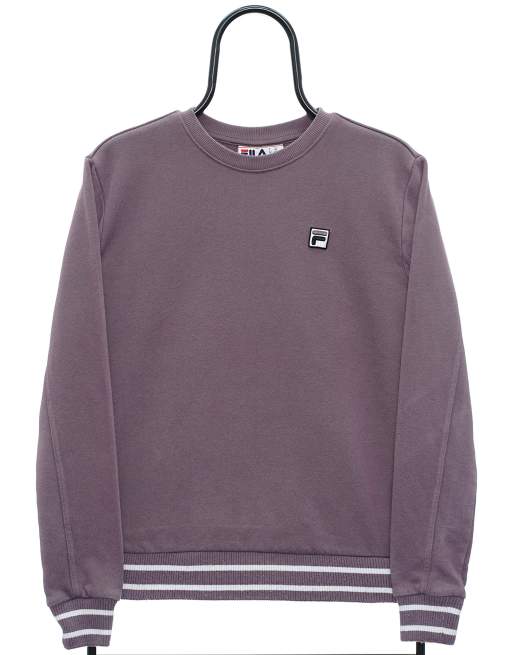 Vintage Fila Size XS Sweatshirt In Purple