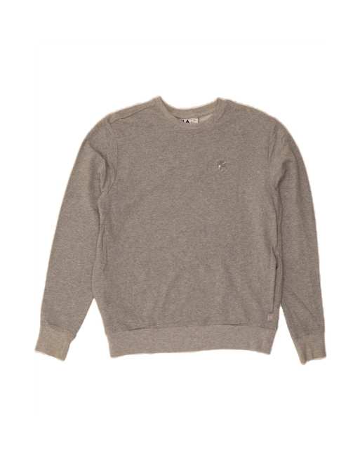 Vintage Fila Sweatshirt Jumper Small In Grey