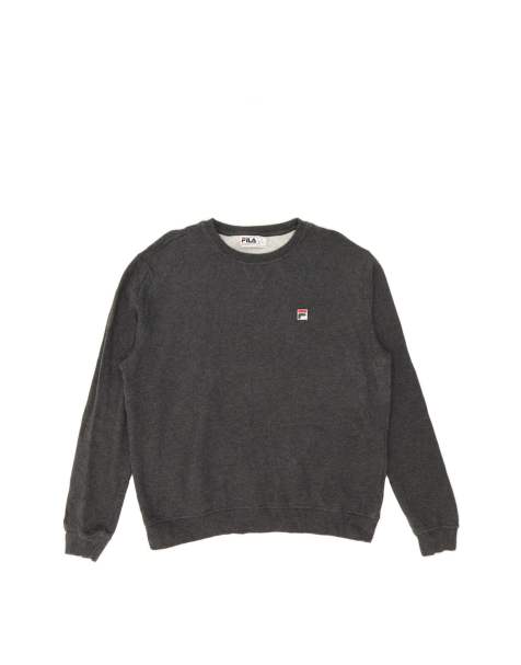 Vintage Fila Sweatshirt Jumper UK 18 XL In Grey - view 1