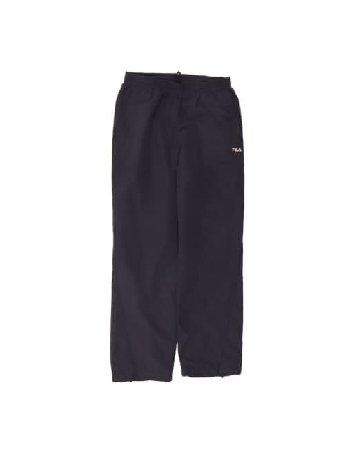Vintage Fila Tracksuit Trousers Large In Blue