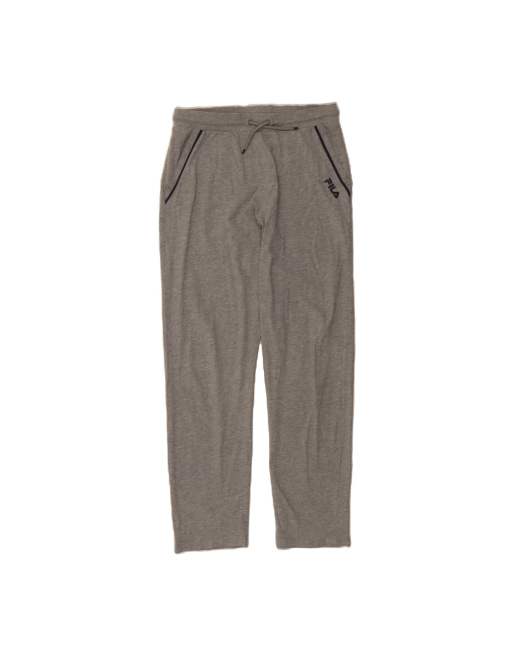 Vintage Fila Tracksuit Trousers Medium In Grey