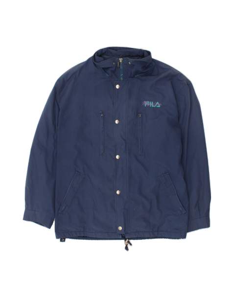 Vintage Fila Windbreaker Jacket It 54 2XL In Blue - view 1