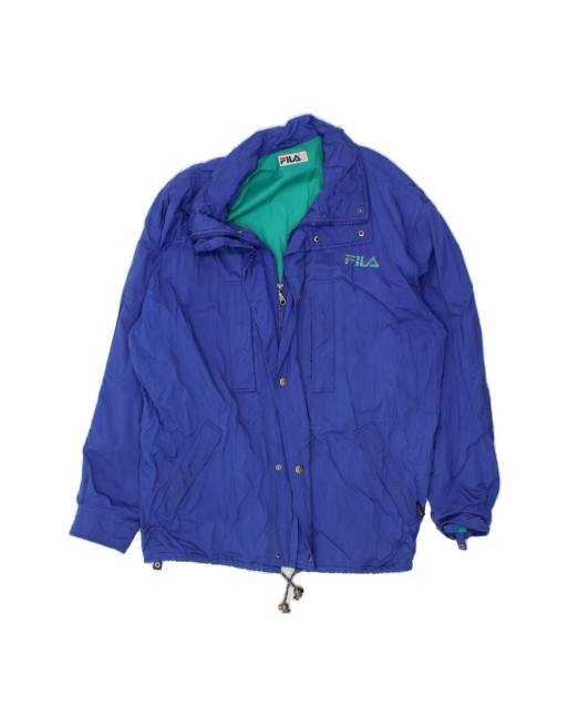 Vintage Fila Windbreaker Jacket It 56 3XL In Blue