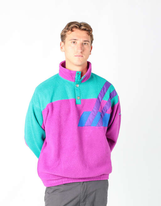 Vintage Fila xl fleece in lilac purple