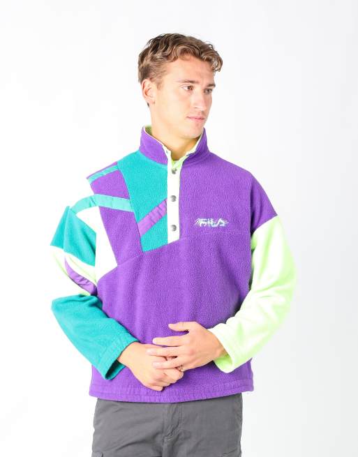Vintage Fila xl fleece in purple
