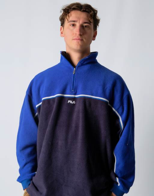 Vintage Fila XXL Fleece Blue