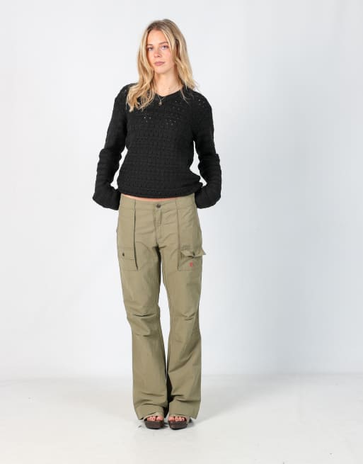 Vintage Fjällräven M cargo pants in dark green