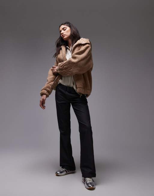 Vintage flared trousers in grey, 2 of 5