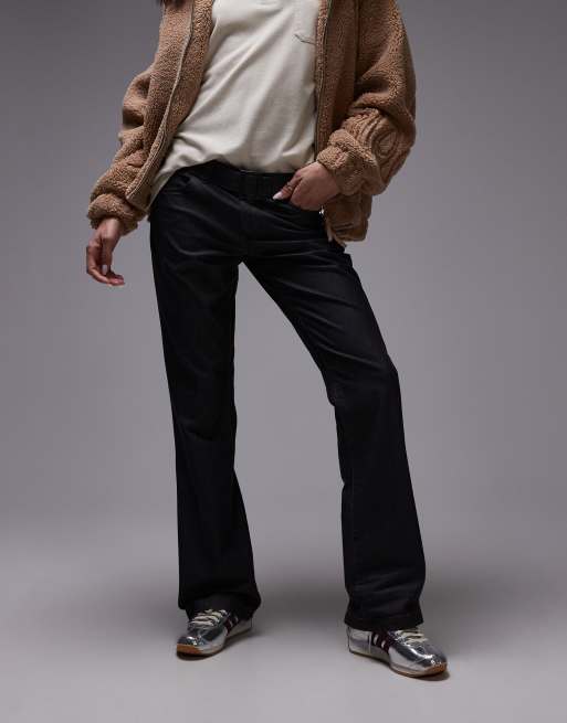 Vintage flared trousers in grey, 3 of 5