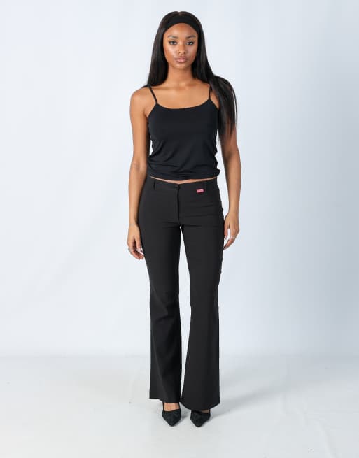 Vintage Flash Light S formal trousers in black