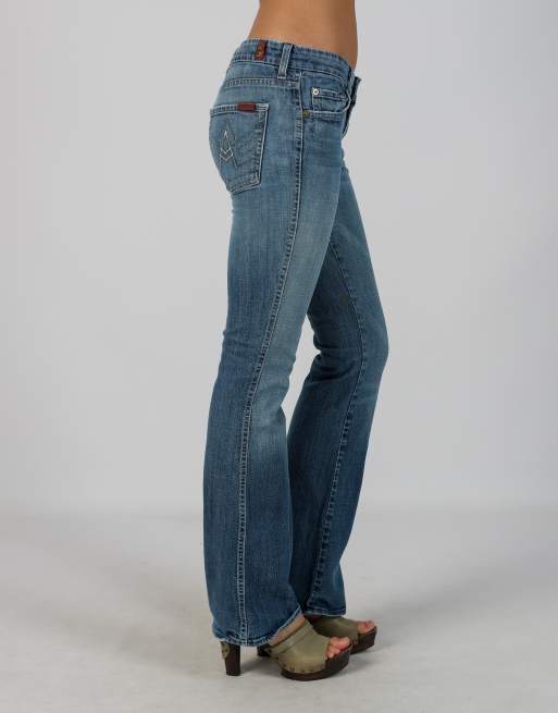 Vintage For All Mankind M bootcut jeans in blue, 2 of 4