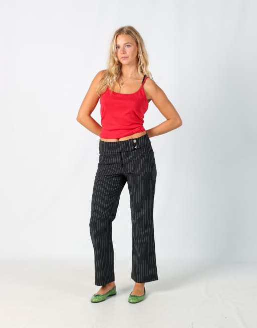 Vintage Foreigner S formal trousers in black