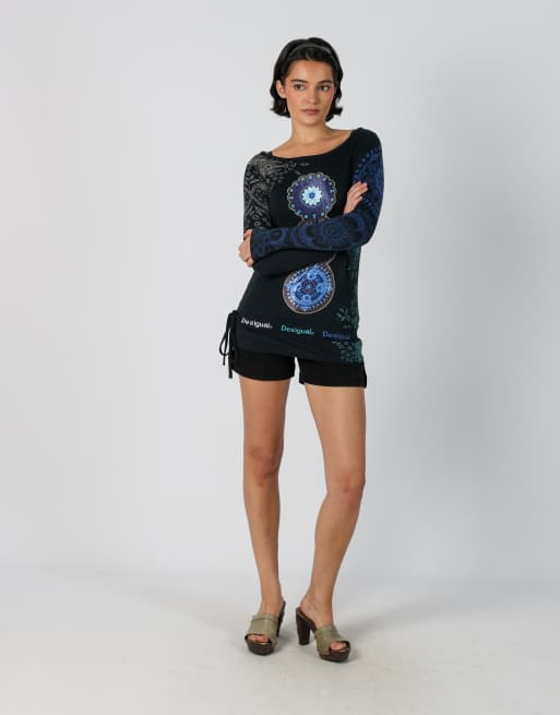Vintage Fornarina S woven shorts in black, 1 of 4