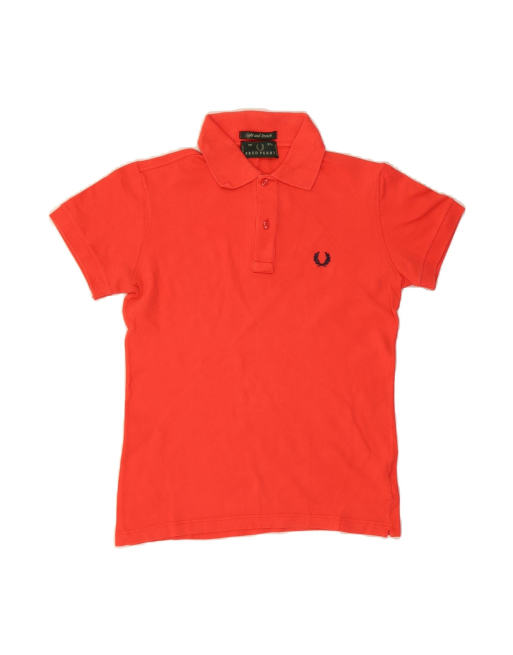 Vintage Fred Perry Polo Shirt Small In Orange