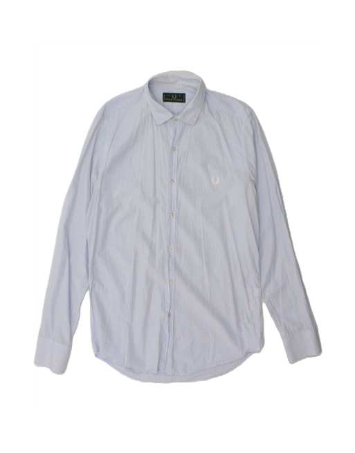 Vintage Fred Perry Shirt Large In Blue Gingham