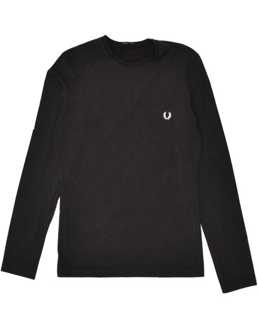 Vintage Fred Perry Size M Top Long Sleeve in Black