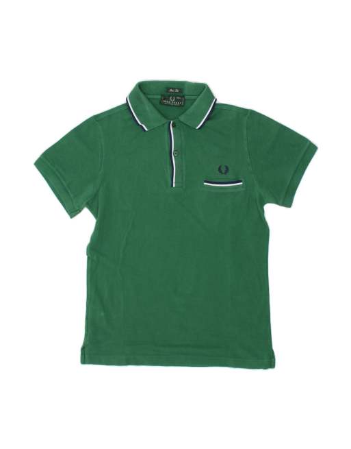 Vintage Fred Perry Slim Fit Polo Shirt Medium In Green