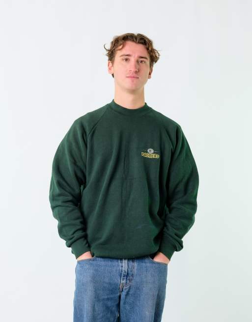 Vintage Fruit of the Loom Green Bay Packers XL Sweatshirt Dark Green