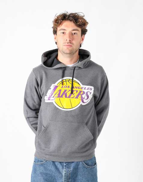 Vintage Fruit Of The Loom s hoodie in grey - view 1