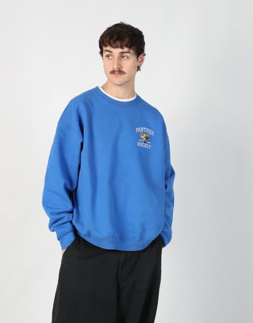 Vintage Fruit Of The Loom xl sweatshirt in blue