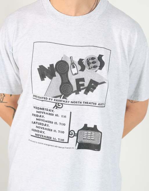 Vintage Fruit Of The Loom xl t-shirt in light grey, 3 of 4