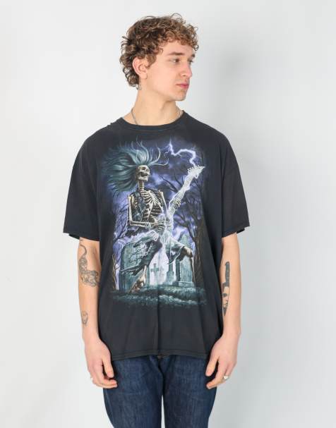 Vintage Fruit Of The Loom xxl t-shirt in black - view 1
