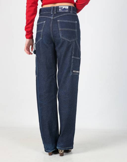 Vintage Fubi S mom jeans in blue, 2 of 4