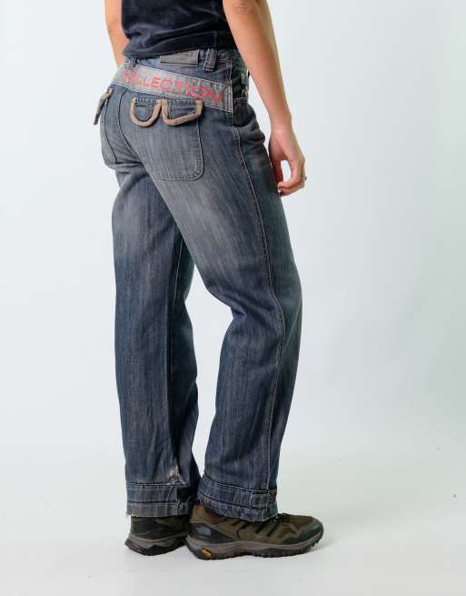 Vintage Fubu 32x30 Denim Jeans Blue