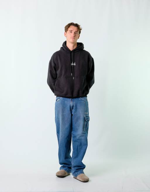 Vintage Fubu 34x34 Denim Carpenter Baggy Jeans Blue | ASOS