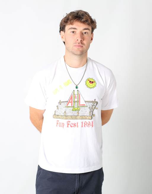 Vintage Fun Fest 1994 l t-shirt in ivory