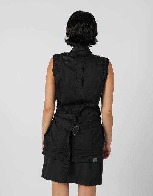 Vintage G-Star S woven top in black, 2 of 4