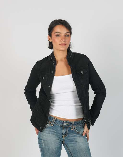 Vintage G-Star XS light jacket in black, 1 of 4