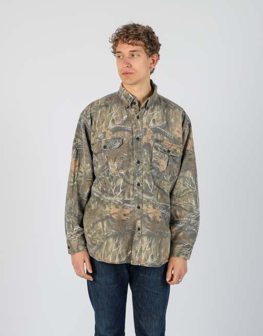 Vintage Game Hunter xl long sleeve shirt in dark green