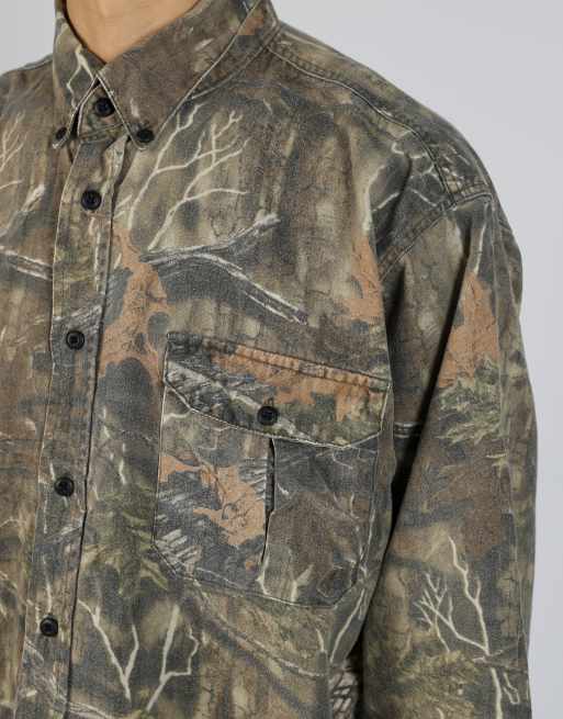 Vintage Game Hunter xl long sleeve shirt in dark green, 4 of 4
