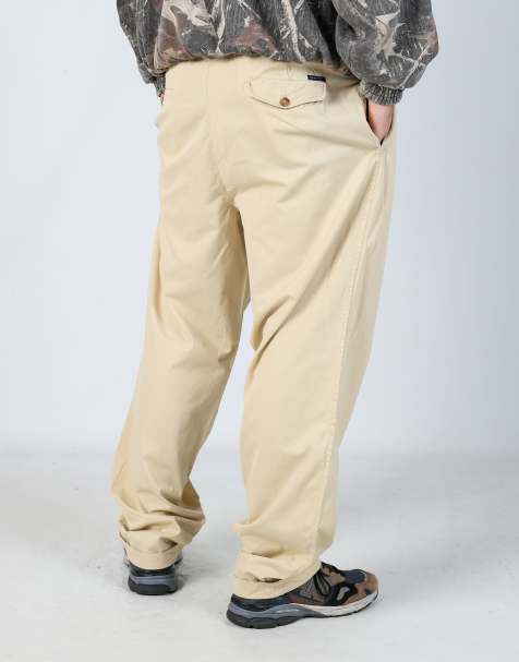 Vintage Gant 36x32 woven straight pants in cream - view 1